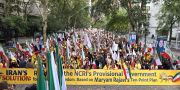 تظاهرات بزرگ ایرانیان در نیویورک، همزمان با اجلاس مجمع عمومی ملل متحد