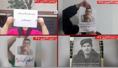 پراتیک جوانان شورشگر در کارزار «سه‌شنبه‌های نه به اعدام» در شهرهای مختلف ایران