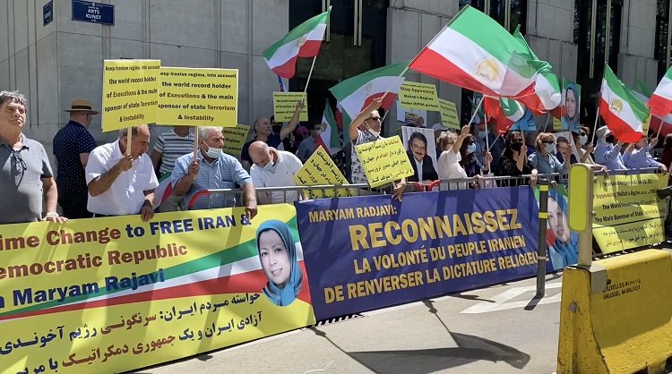 بروکسل تظاهرات ایرانیان-2