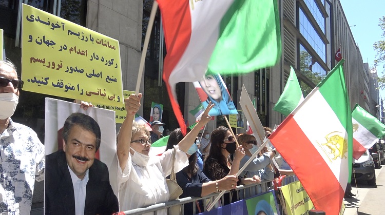 بروکسل تظاهرات ایرانیان-4