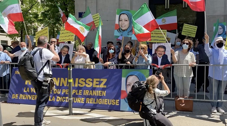 بروکسل تظاهرات ایرانیان-5