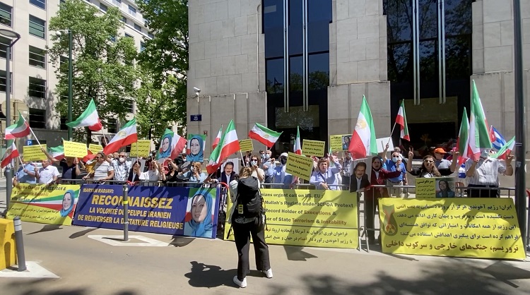 بروکسل تظاهرات ایرانیان-6