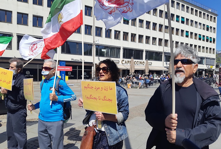 تظاهرات ایرانیان در سوید-2