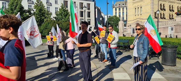 نروژ اسلو تظاهرات ایرانیان آزاده-8