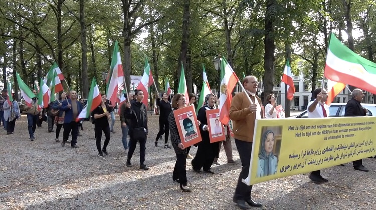 تظاهرات ایرانیان در هلند-3