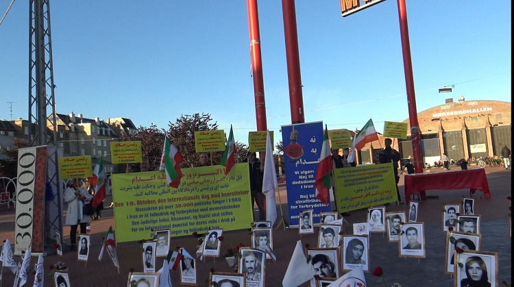 تظاهرات علیه اعدام کپنهاگ-3