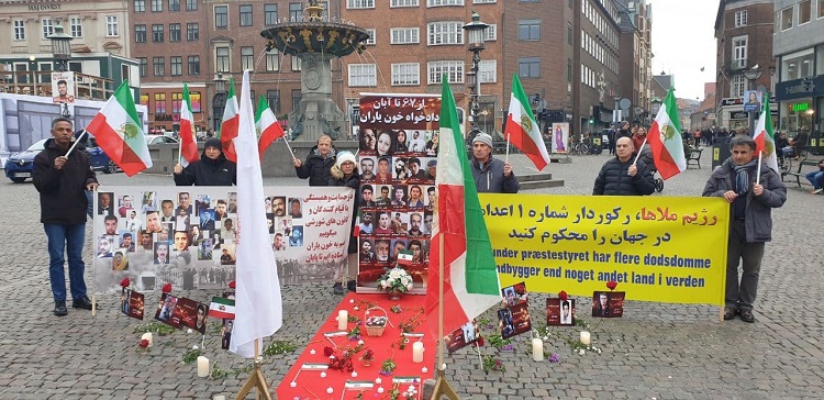 تظاهرات در دانمارک علیه رییسی جلاد -2