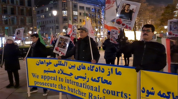 تظاهرات در نروژ علیه رییسی-5