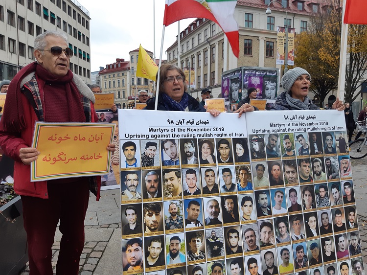 سوید تظاهرات علیه رییسی جلاد-4