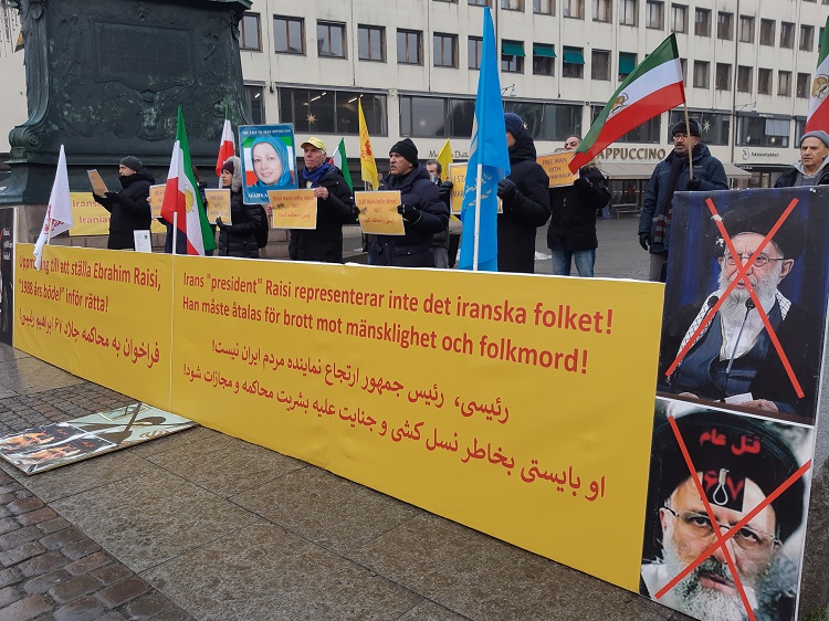 تظاهرات علیه رییسی در سوید-6