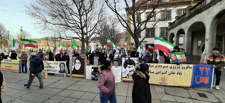 تظاهرات ایرانیان اشتوتگارت-3
