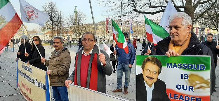 تظاهرات ایرانیان اشتوتگارت-4