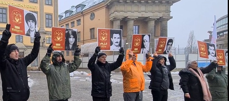 تظاهرات علیه دژخیم حمیدنوری در سوید-4