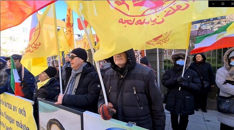 تظاهرات مجاهدین در سوید-4