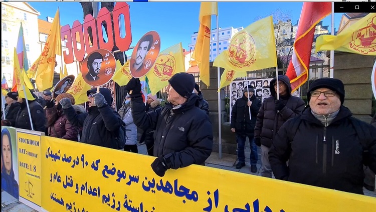 تظاهرات مجاهدین در سوید-5