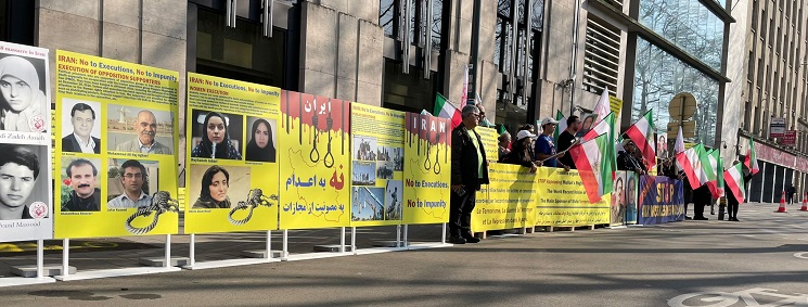 تظاهرات ایرانیان در بروکسل-5