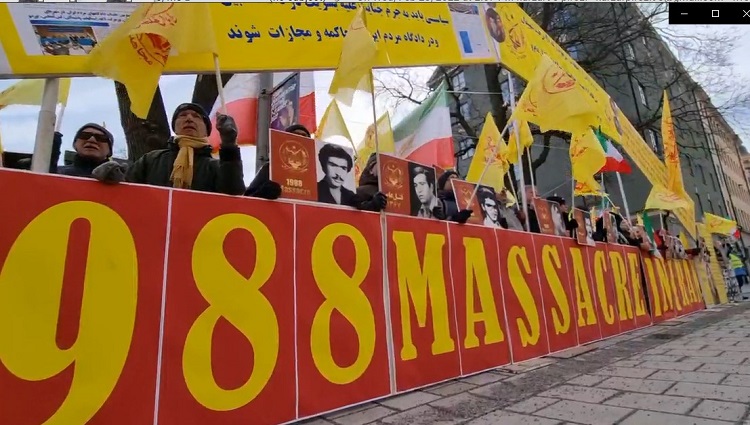 تظاهرات هواداران مجاهدین در  استکهلم-7