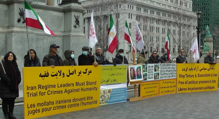 تظاهرات ایرانیان در کانادا-5